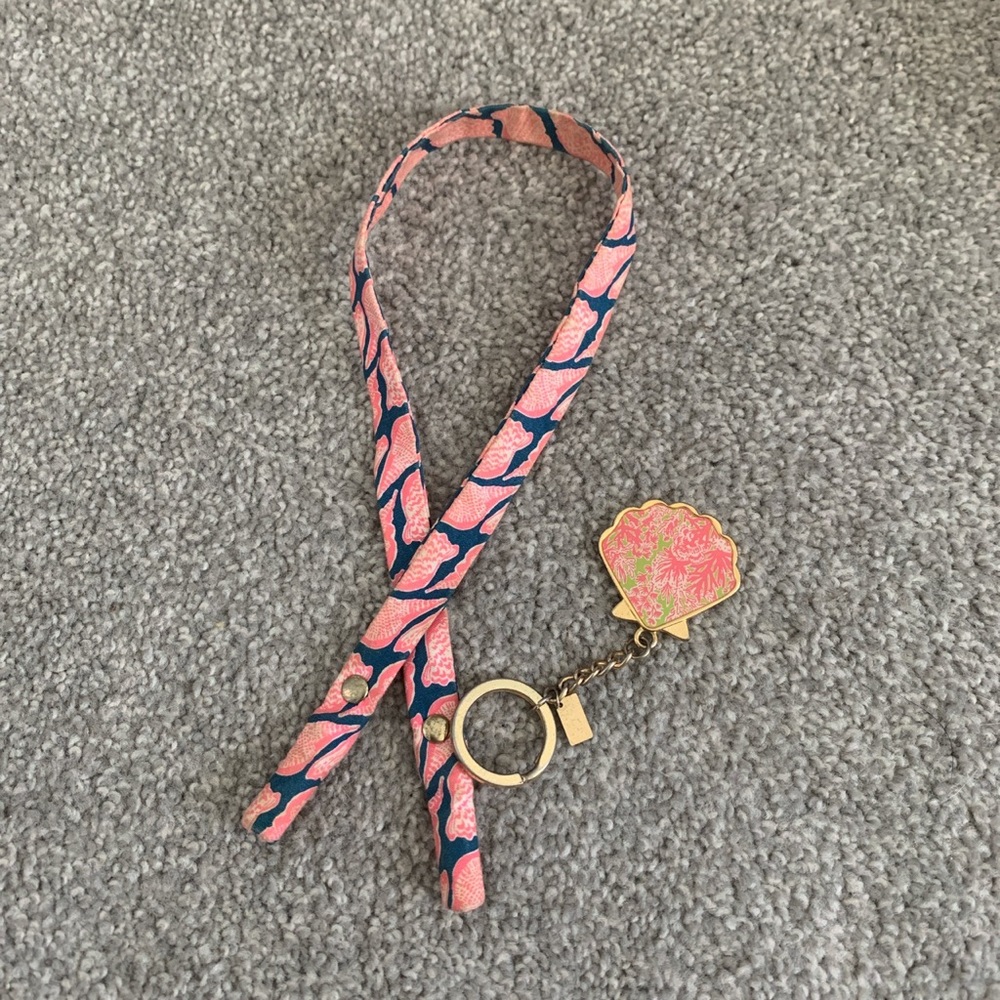 LILLY PULITZER croakies and keychain!